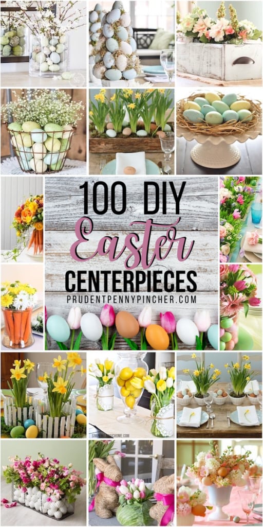 100 Best DIY Easter Centerpieces Prudent Penny Pincher