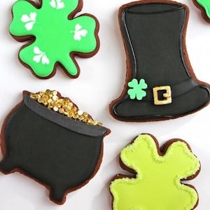 St Patrick's Day Decorated Cookies
