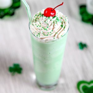 Homemade Shamrock Shake