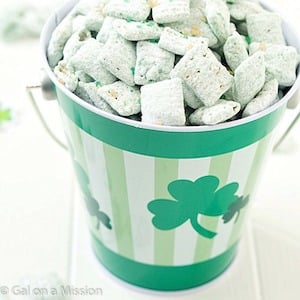 St Patrick's Day Puppy Chow