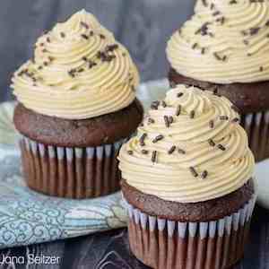 Bailey's Irish Cream Cupcakes