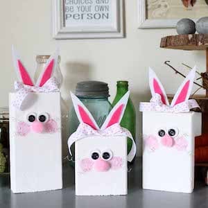 50 Best DIY Easter Wood Crafts - Prudent Penny Pincher