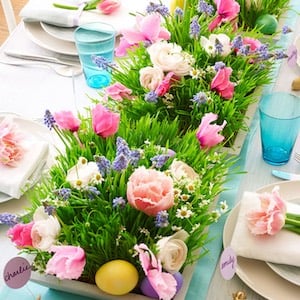 Easter Floral Centerpieces