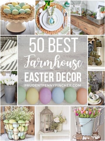 50 Best Farmhouse Easter Decor Ideas