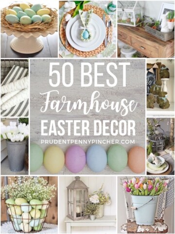 100 DIY Farmhouse Kitchen Decor Ideas - Prudent Penny Pincher