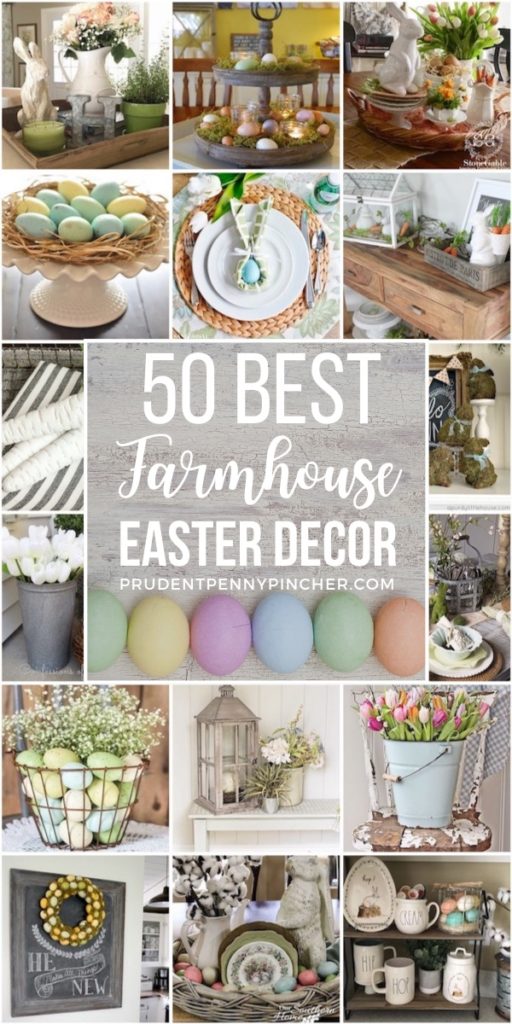 50 Best Farmhouse Easter Decor Ideas