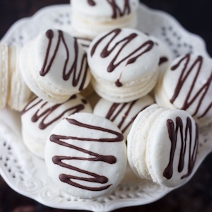 Irish Cream Macarons St Patrick's Day dessert