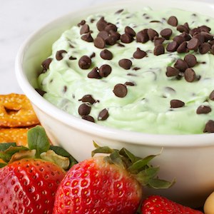 Mint Chocolate Cheesecake Dessert Dip