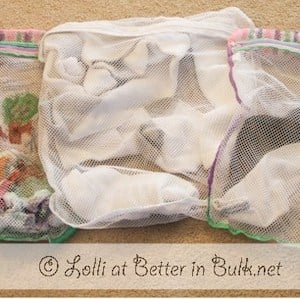 Mesh Bag for Socks laundry room organization