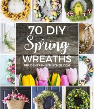 70 DIY Spring Wreaths