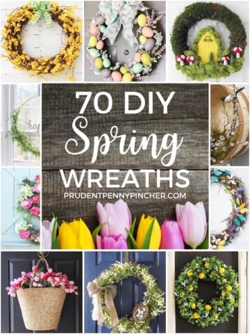 70 DIY Spring Wreaths