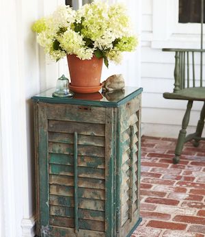 Shutter Side Table