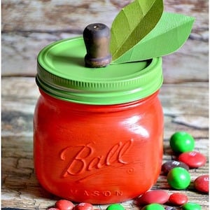 Apple Mason Jar