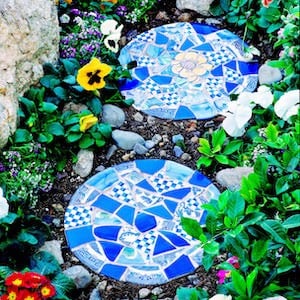 Mosaic Stepping Stones