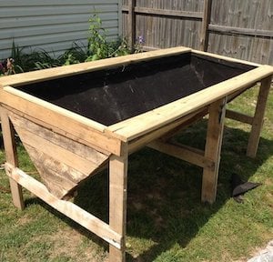 Raised Bed Planter from Pallets
