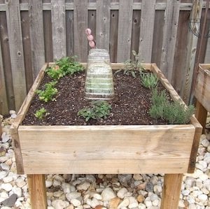 Raised Garden Bed on Legs