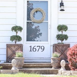 neutral Front Porch