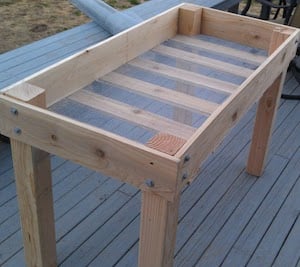 Tall  raised garden Planter