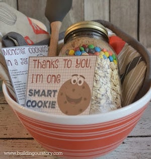Cookies in a Jar Teacher Appreciation Gift