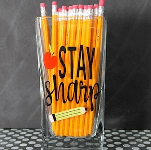 Pencil Holder Teacher Appreciation Gift
