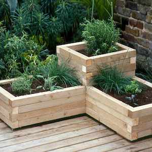 Wooden Planter