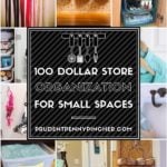 100 Dollar Store Organization Ideas for Small Spaces
