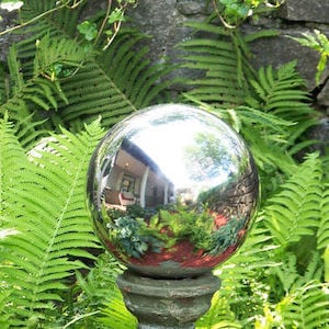 mirror gaze ball