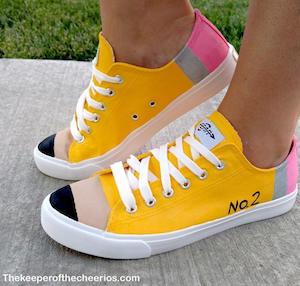 diy pencil shoes