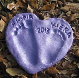 Salt Dough Footprints