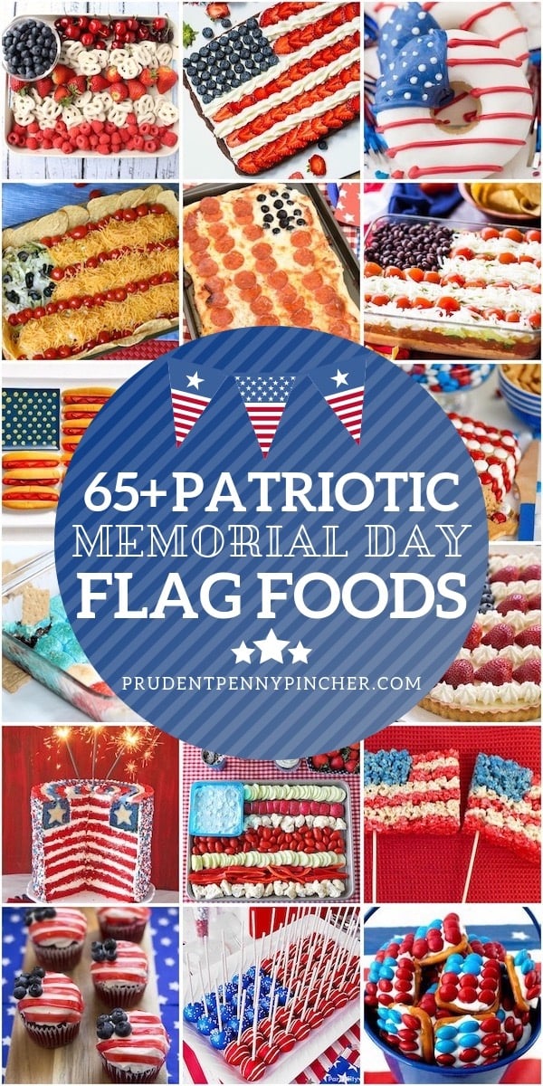 65 Patriotic Flag Memorial Day Food Ideas 