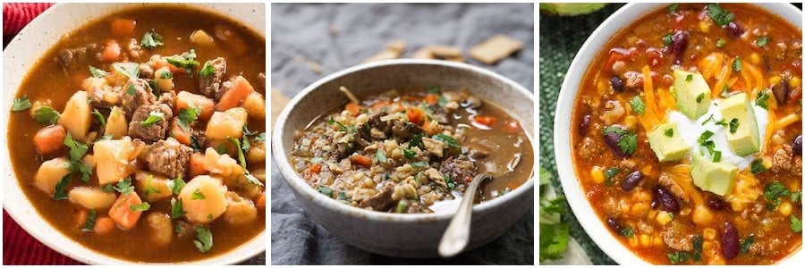 instant pot beef soup recipes