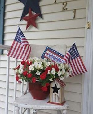 4th of july outdoor decorations for the porch
