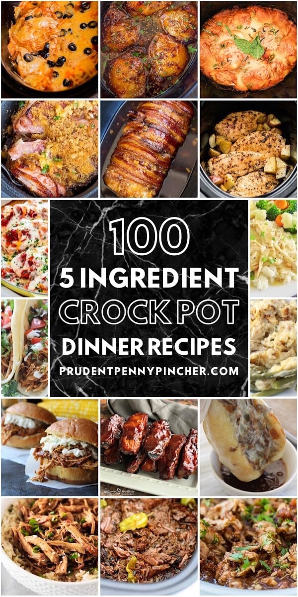 100 Cheap and Easy Crockpot Recipes - Prudent Penny Pincher