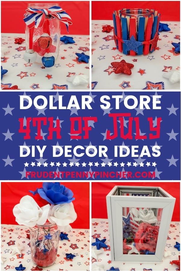 Dollar Store 4th of July Decor DIY Ideas