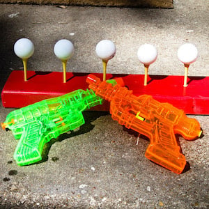 Spray Away squirt gun Game