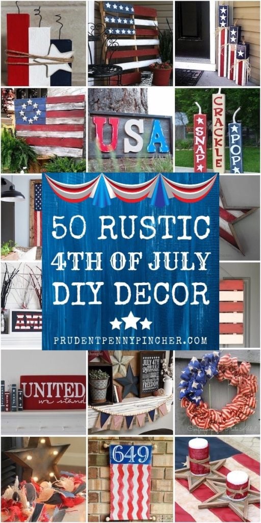 50 Rustic 4th of July Decorations