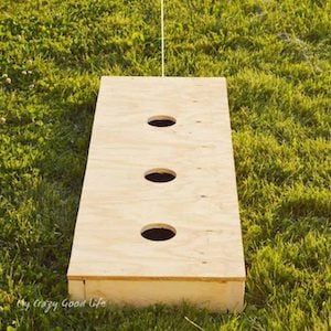 Three Hole Washer Game for the backyard