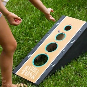 Marble Toss Backyard Game