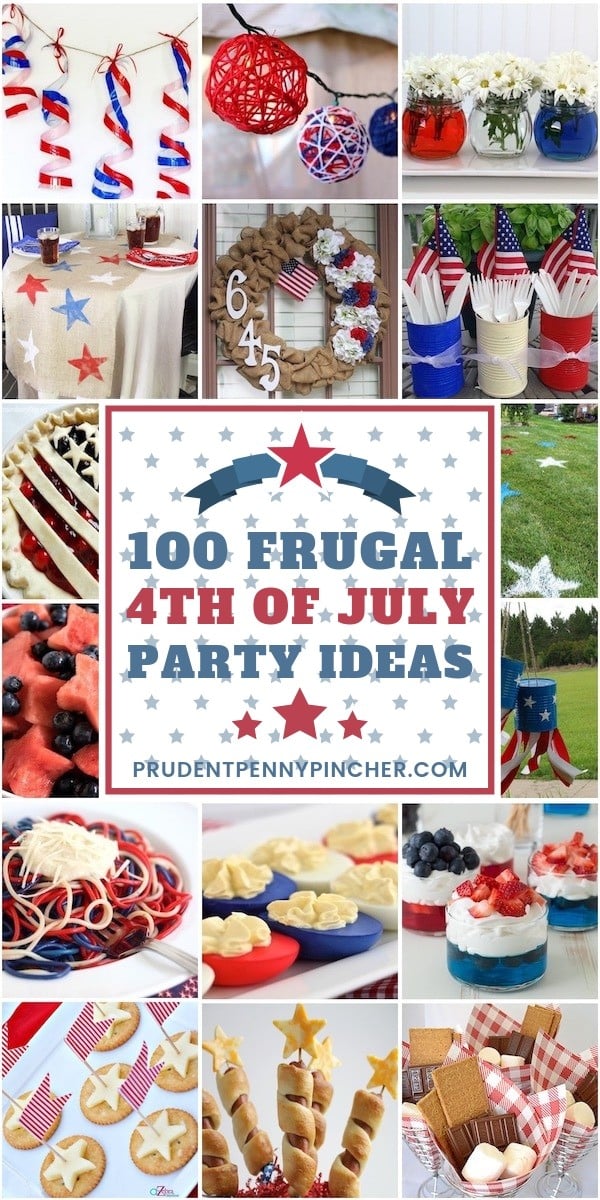 100 Frugal 4th of July Party Ideas