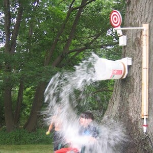 DIY Dunk Game para el patio trasero