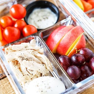 Fruit, Veggie and Protein Bistro lunch Box for kids