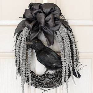 Black Crow Wreath 