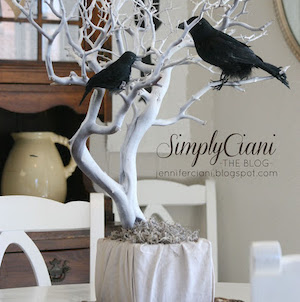 DIY Raven Centerpiece