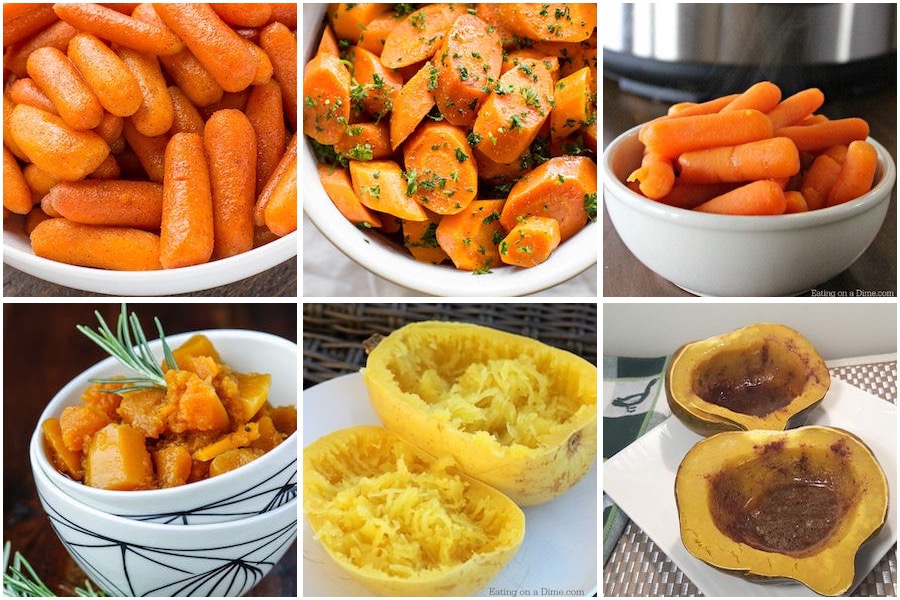 carrots and squash fall side dishes for the instant pot