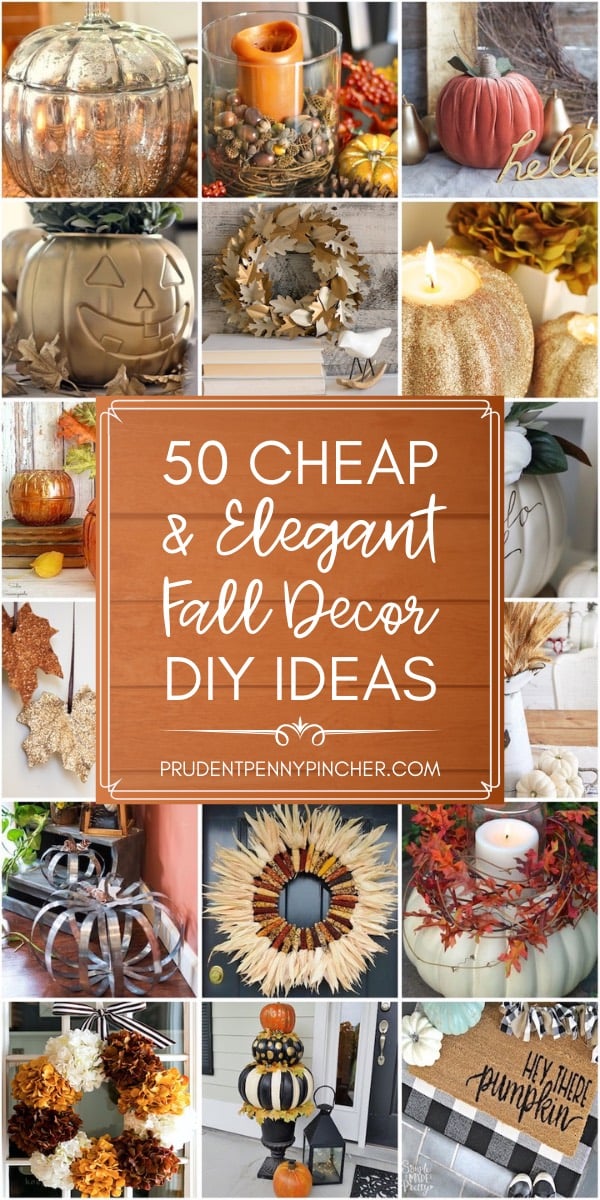 50 Cheap and Elegant Fall Decorations