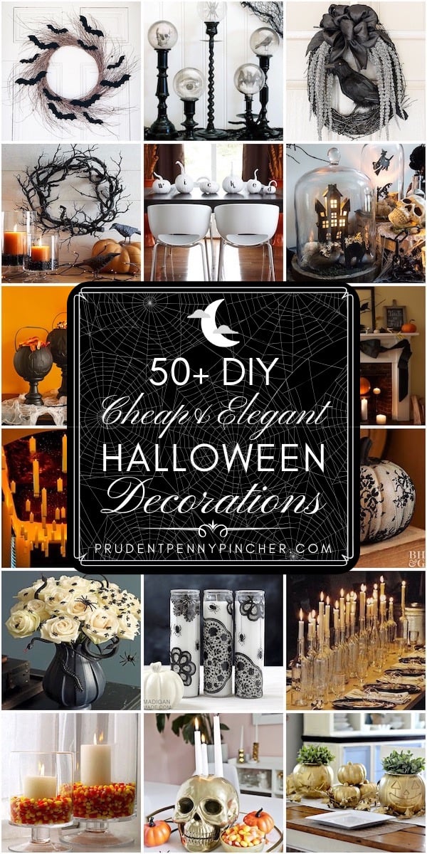 50 DIY Cheap and Elegant Halloween Decorations 