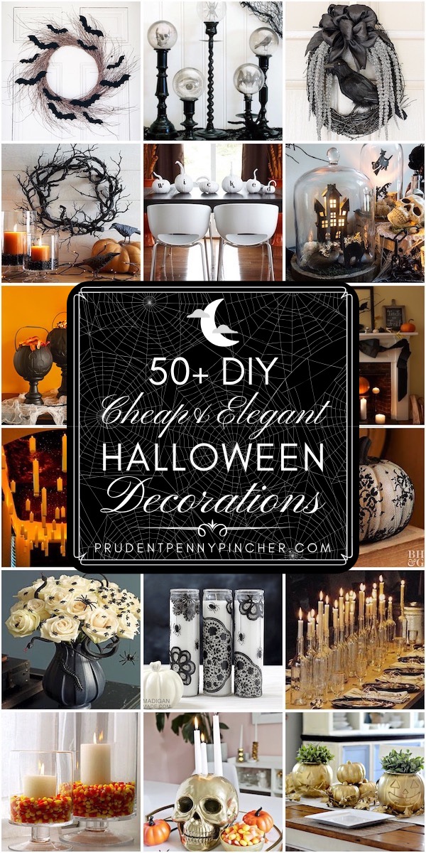 50 DIY Cheap and Elegant Halloween Decorations