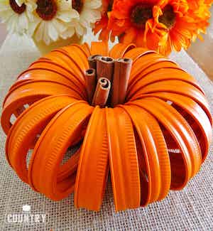 Calabaza con tapa de Mason Jar