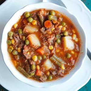 Mom's Old Fashioned Vegetable Beef Soup