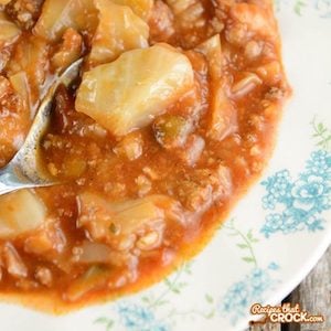 Unstuffed Cabbage Soup